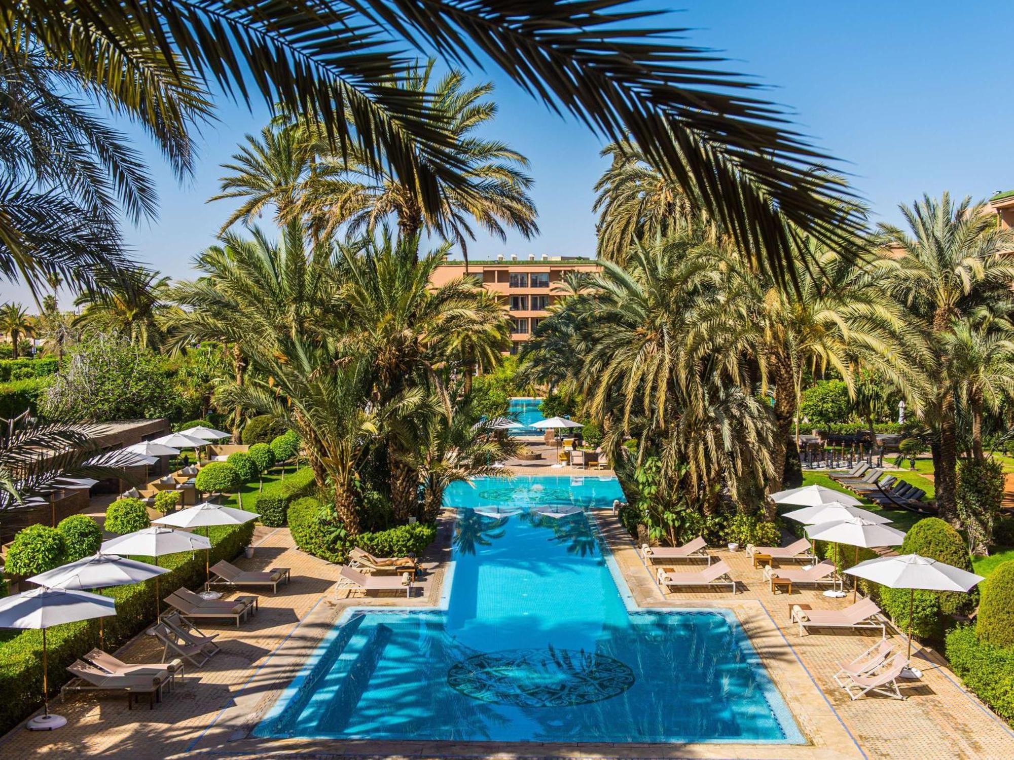 فندق سوفيتيل مراكش لونج آند سبا المظهر الخارجي الصورة The Royal Pool at The Royal